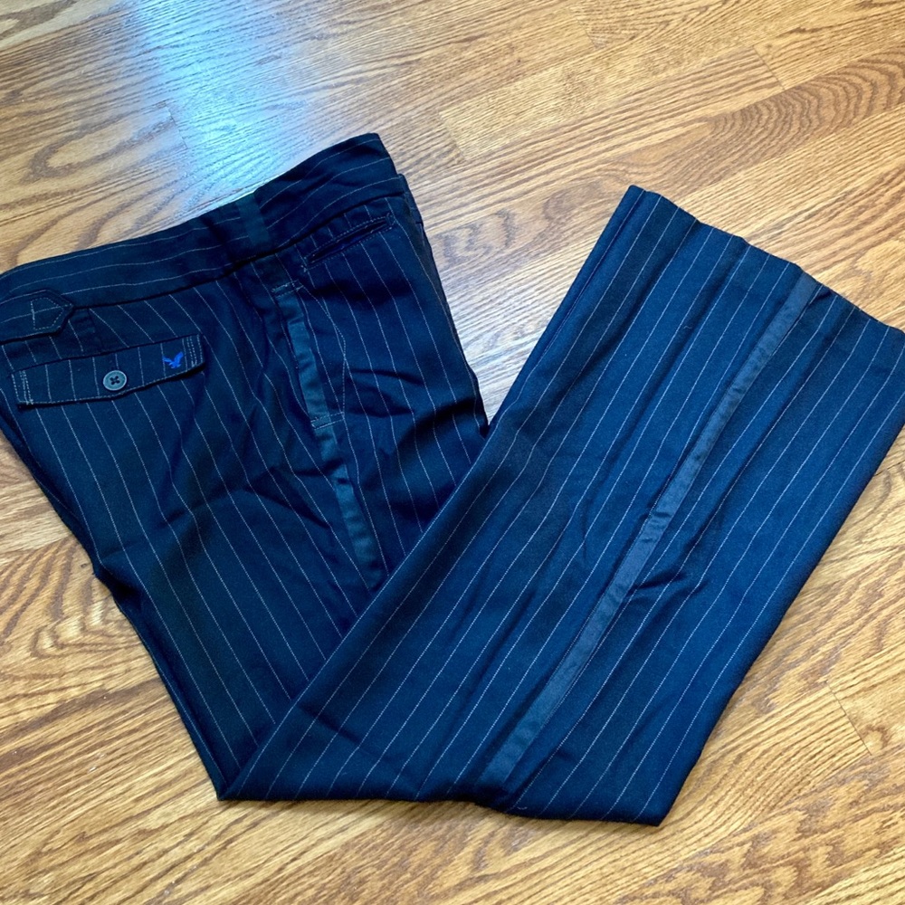 AEO | wool blend pinstripe dress pants